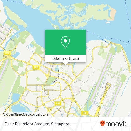 Pasir Ris Indoor Stadium地图