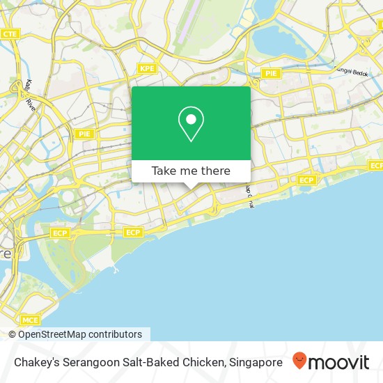 Chakey's Serangoon Salt-Baked Chicken map