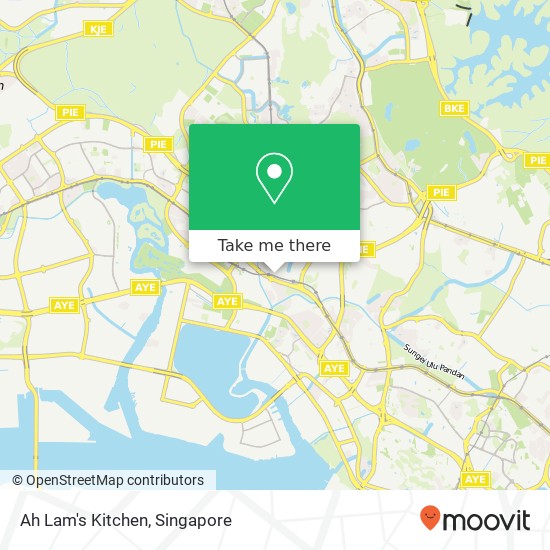 Ah Lam's Kitchen map