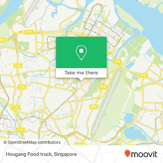 Hougang Food truck map