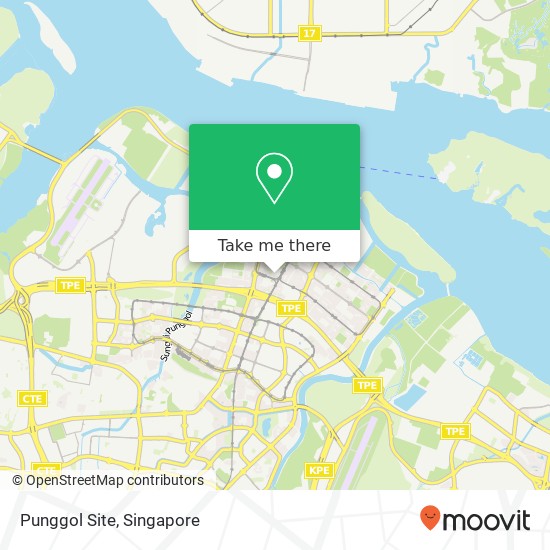 Punggol Site map