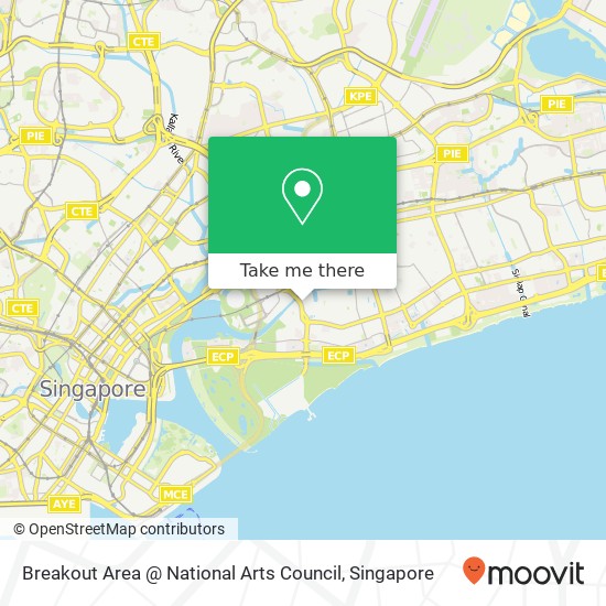 Breakout Area @ National Arts Council map