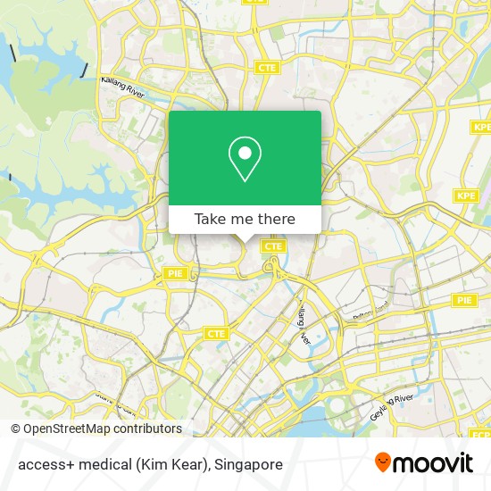 access+ medical (Kim Kear) map