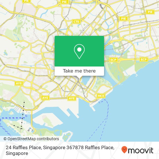 24 Raffles Place, Singapore 367878 Raffles Place map