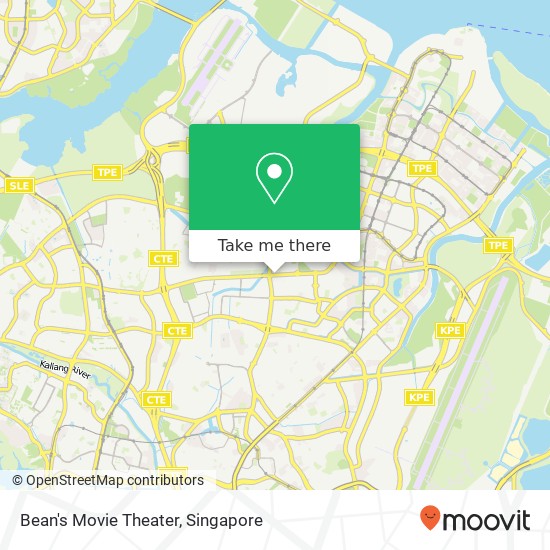Bean's Movie Theater map