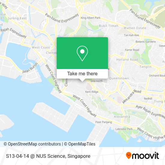 S13-04-14 @ NUS Science地图
