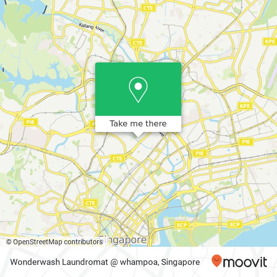 Wonderwash Laundromat @ whampoa map