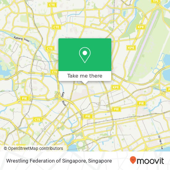 Wrestling Federation of Singapore map