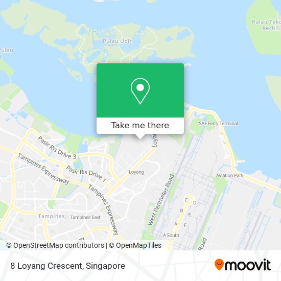 8 Loyang Crescent map