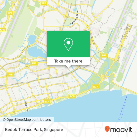 Bedok Terrace Park map