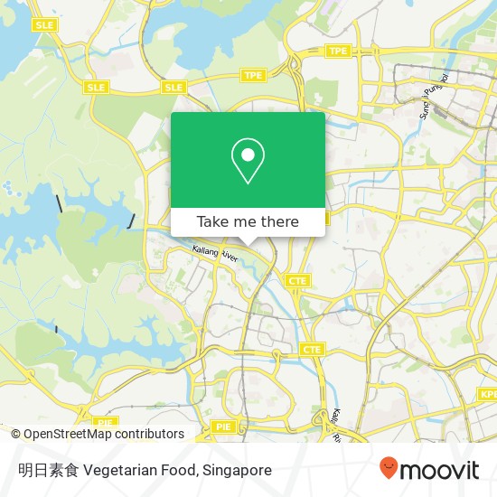 明日素食 Vegetarian Food map