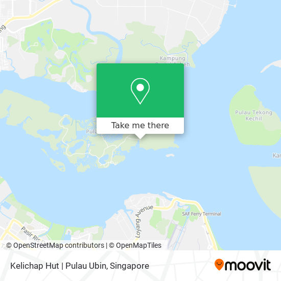Kelichap Hut | Pulau Ubin map