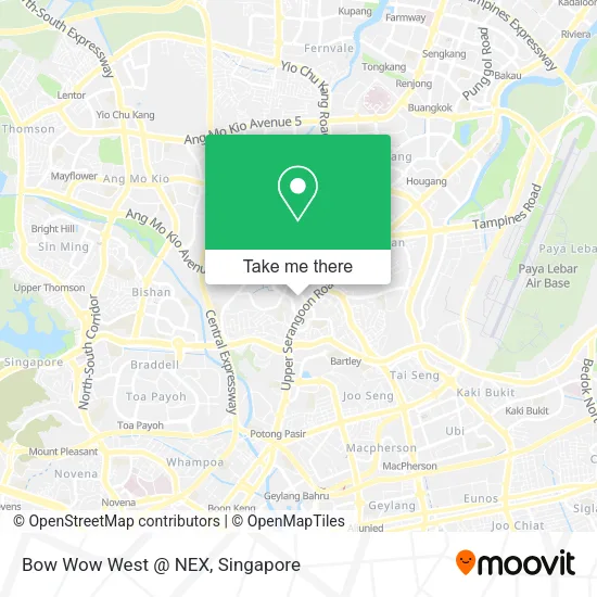 Bow Wow West @ NEX map