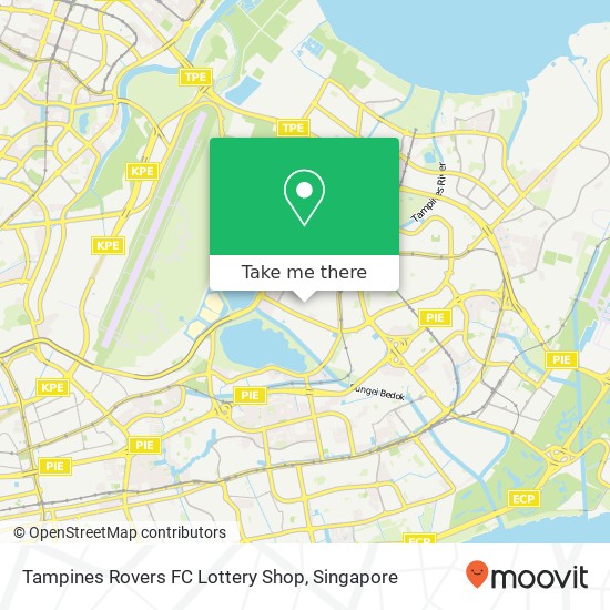 Tampines Rovers FC Lottery Shop map