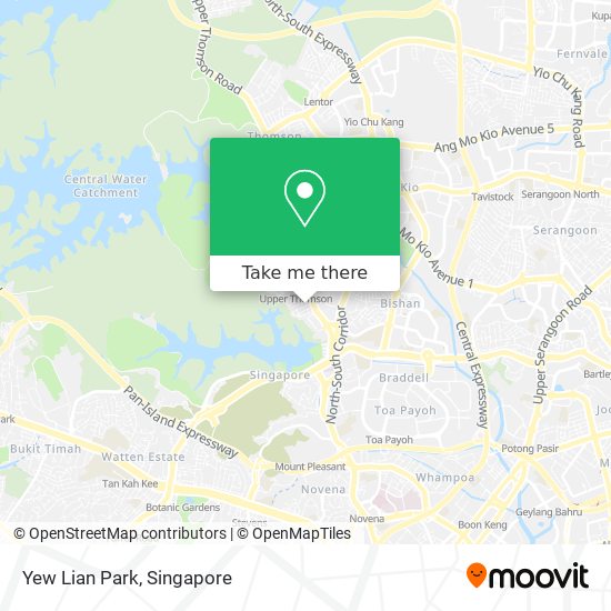 Yew Lian Park map