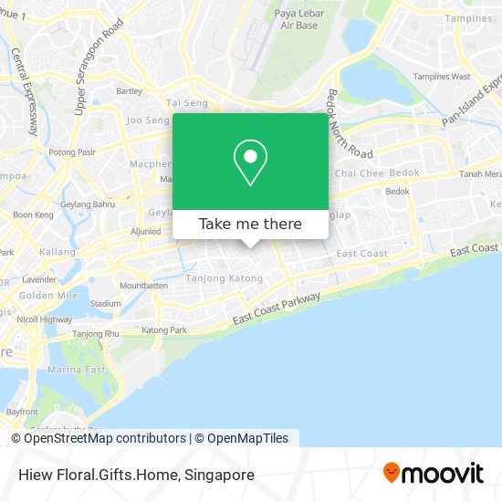 Hiew Floral.Gifts.Home map