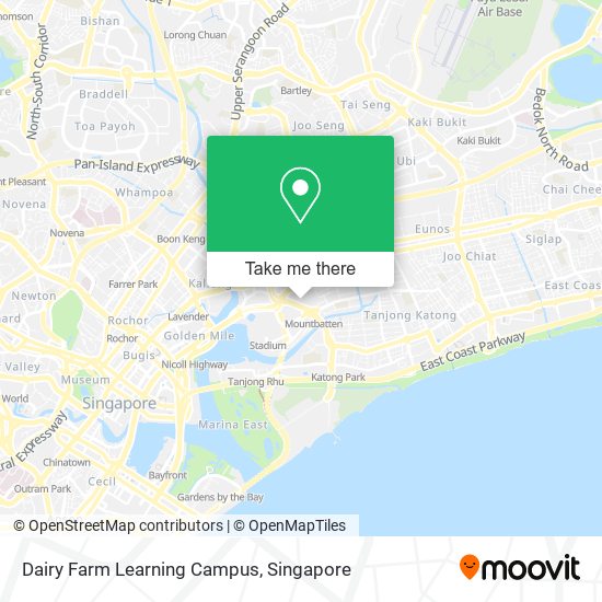 Dairy Farm Learning Campus map