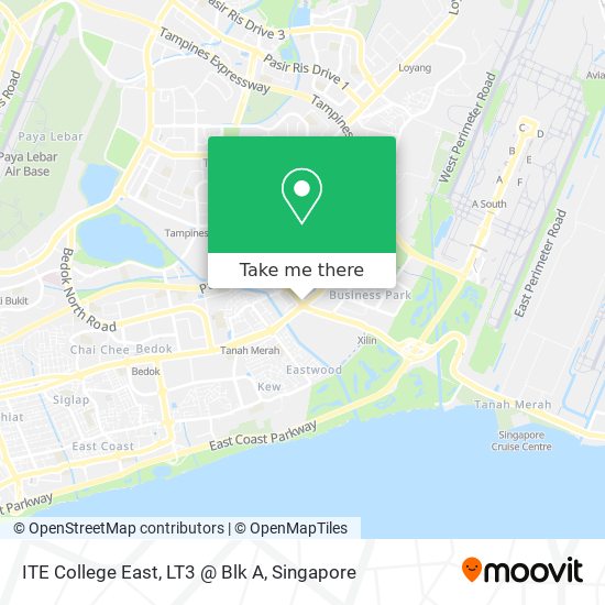 ITE College East, LT3 @ Blk A map