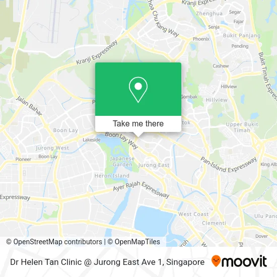 Dr Helen Tan Clinic @ Jurong East Ave 1地图