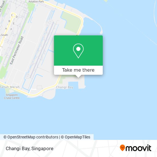 Changi Bay map