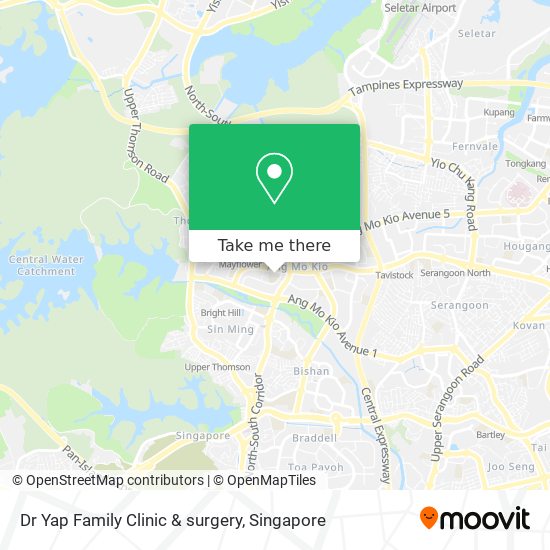 Dr Yap Family Clinic & surgery map