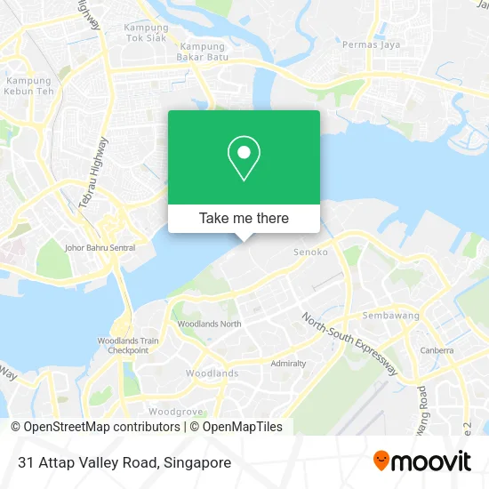 31 Attap Valley Road地图