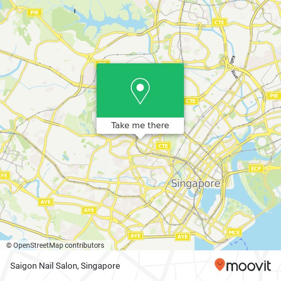 Saigon Nail Salon map