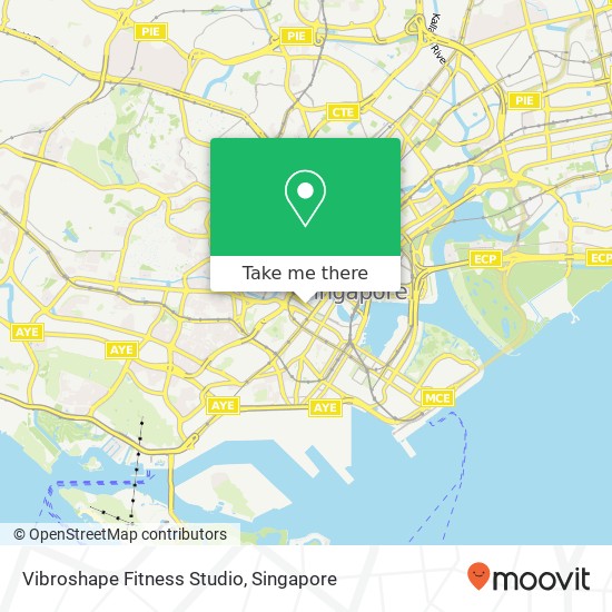Vibroshape Fitness Studio map