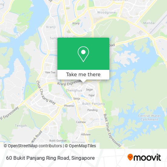60 Bukit Panjang Ring Road map