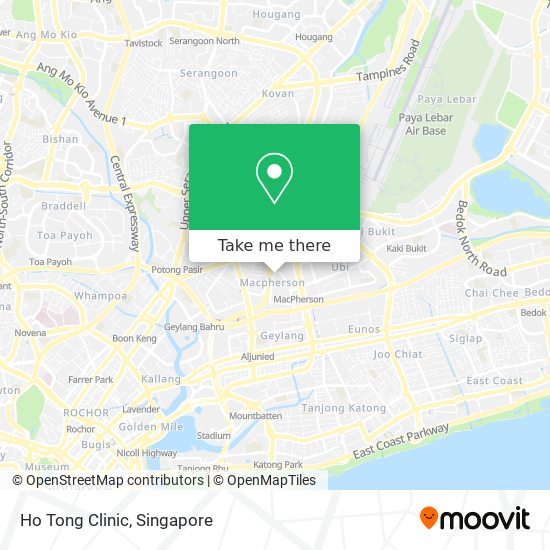 Ho Tong Clinic map