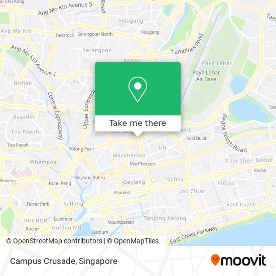 Campus Crusade map