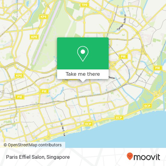 Paris Effiel Salon地图