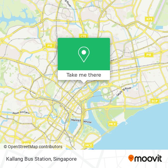 Kallang Bus Station map