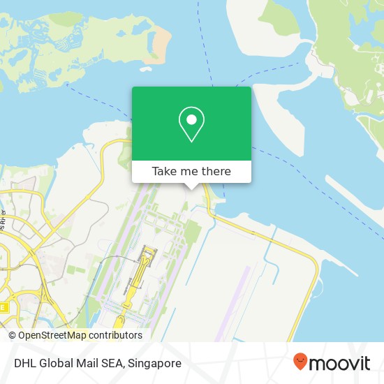 DHL Global Mail SEA map