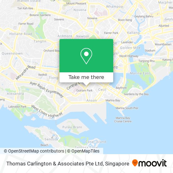 Thomas Carlington & Associates Pte Ltd map