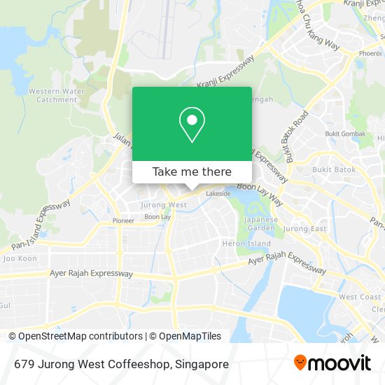 679 Jurong West Coffeeshop map