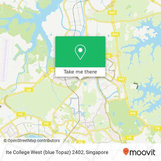 Ite College West (blue Topaz) 2402 map