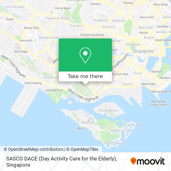 SASCO DACE (Day Activity Care for the Elderly) map