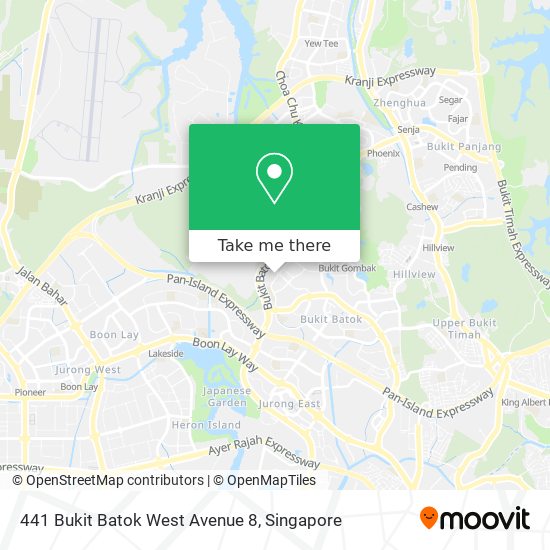 441 Bukit Batok West Avenue 8地图