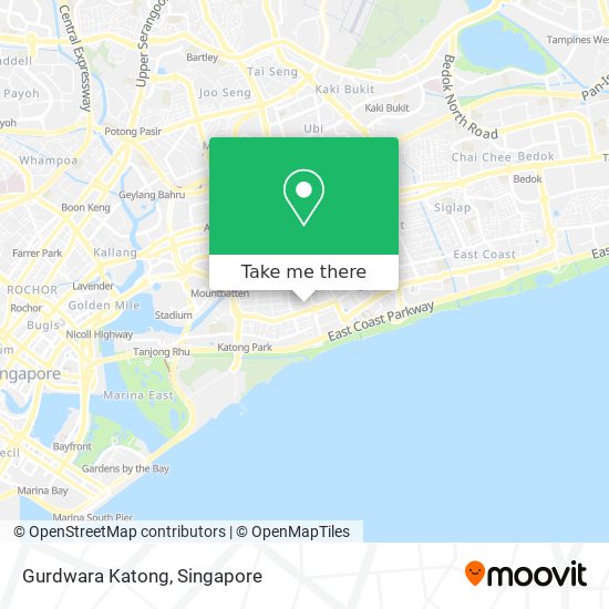 How To Get To Gurdwara Katong In Singapore By Bus Metro Mrt Lrt Or Ferry