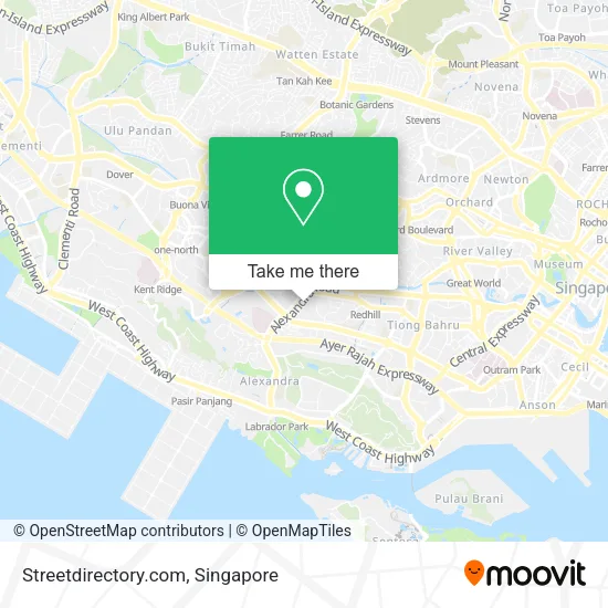 Streetdirectory.com map