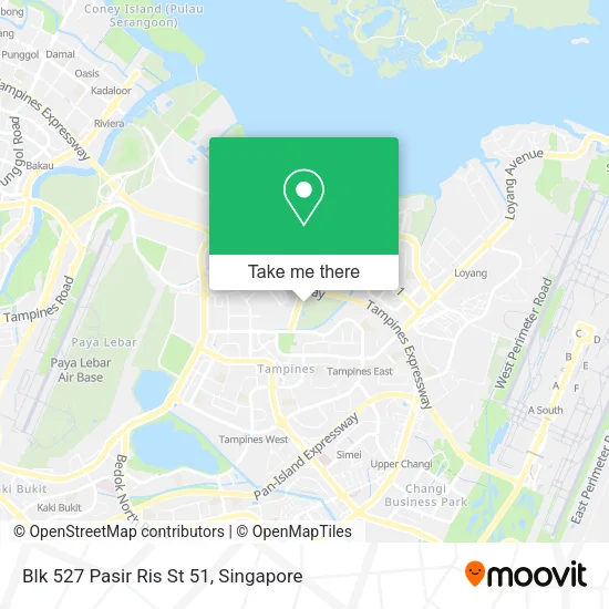 Blk 527 Pasir Ris St 51地图