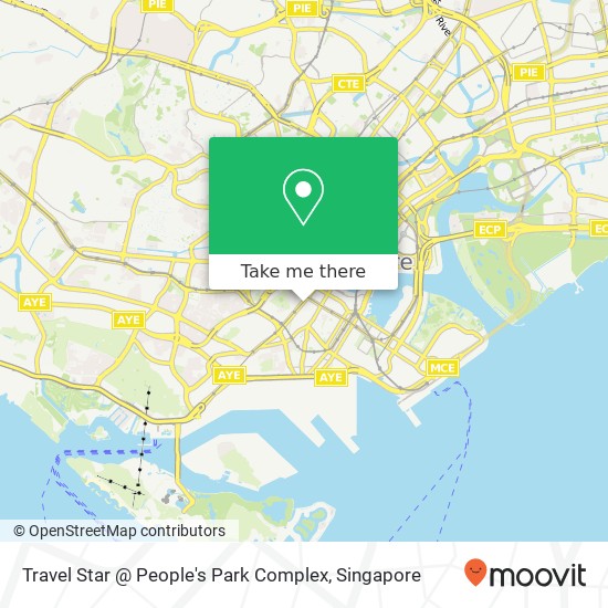 Travel Star @ People's Park Complex map