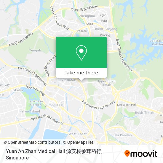 Yuan An Zhan Medical Hall 源安栈参茸药行地图