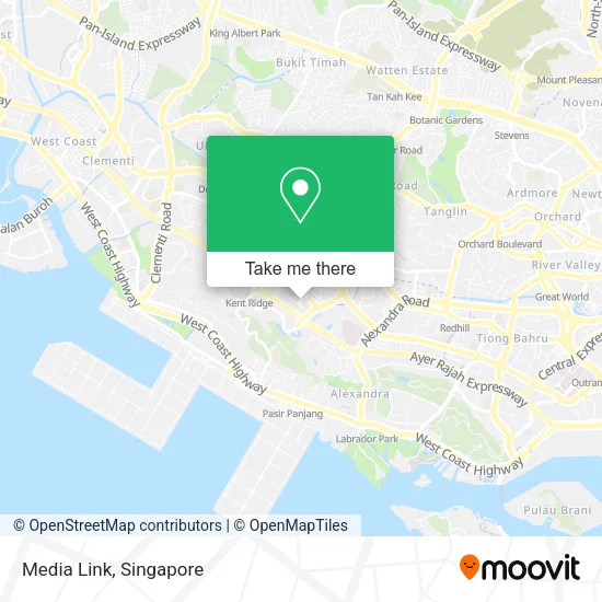 Media Link map