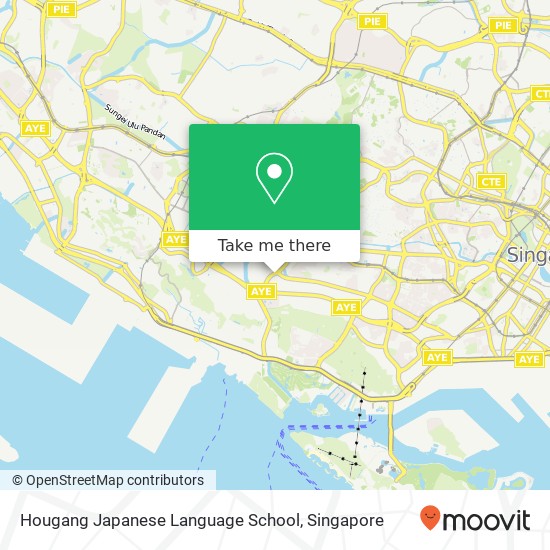 Hougang Japanese Language School地图