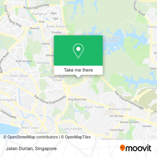 Jalan Durian map