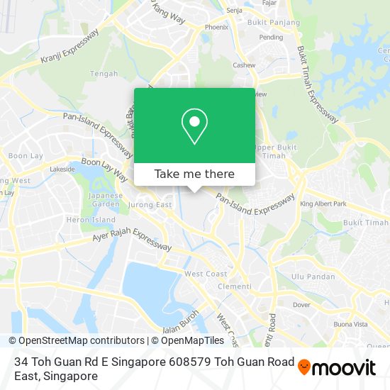 34 Toh Guan Rd E Singapore 608579 Toh Guan Road East map
