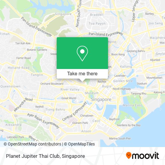 Planet Jupiter Thai Club地图