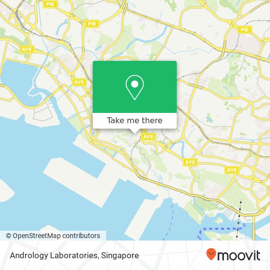 Andrology Laboratories map
